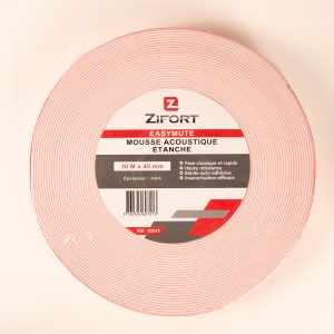 Mousse acoustique étanche adhésive